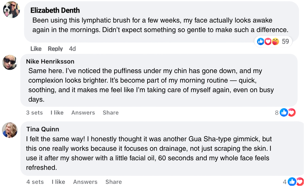 Lymphatic Face Brush