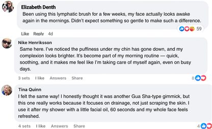 Lymphatic Face Brush