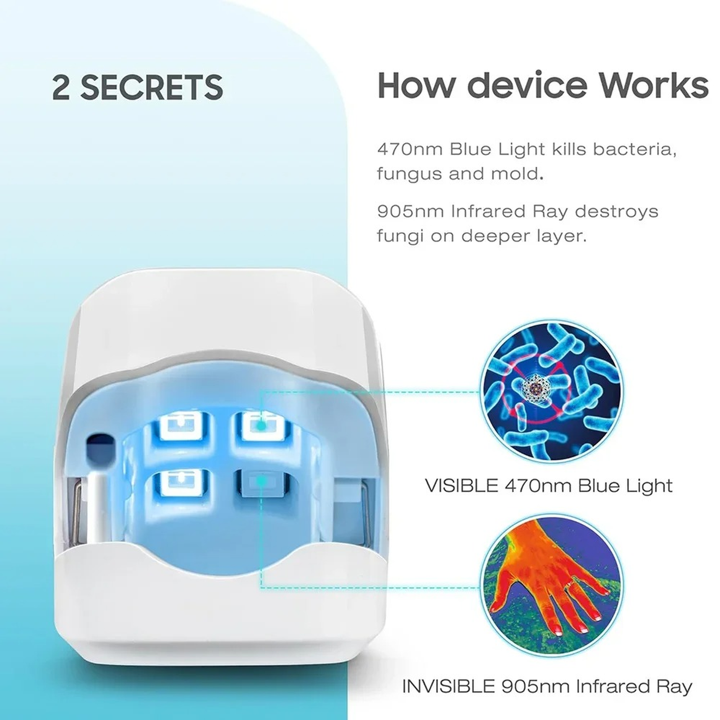 Nail Fungus Cleaning Laser Device