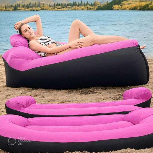 Inflatable air sofa