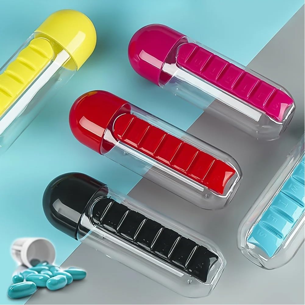 Travel Pill Bottle Organizer
