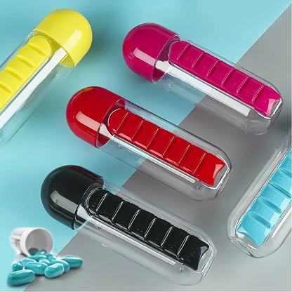 Travel Pill Bottle Organizer