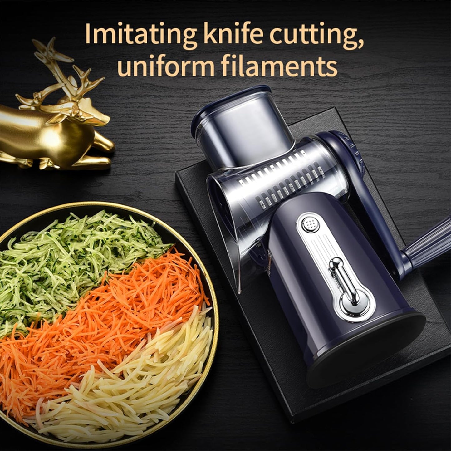 Easy Spin Cheese Grater