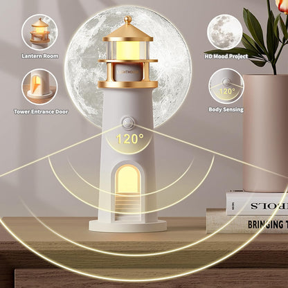 Moonbeam Lighthouse Lamp