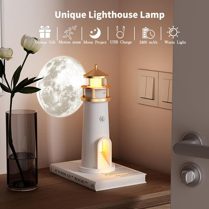 Moonbeam Lighthouse Lamp