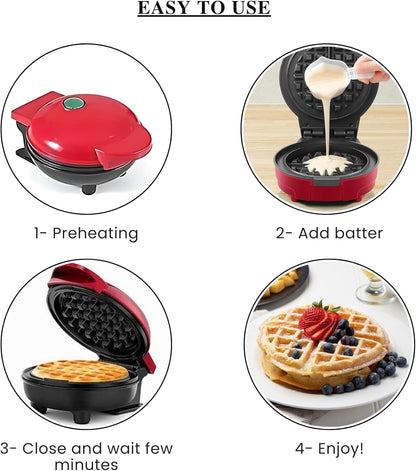 Mini Waffle Maker Fun