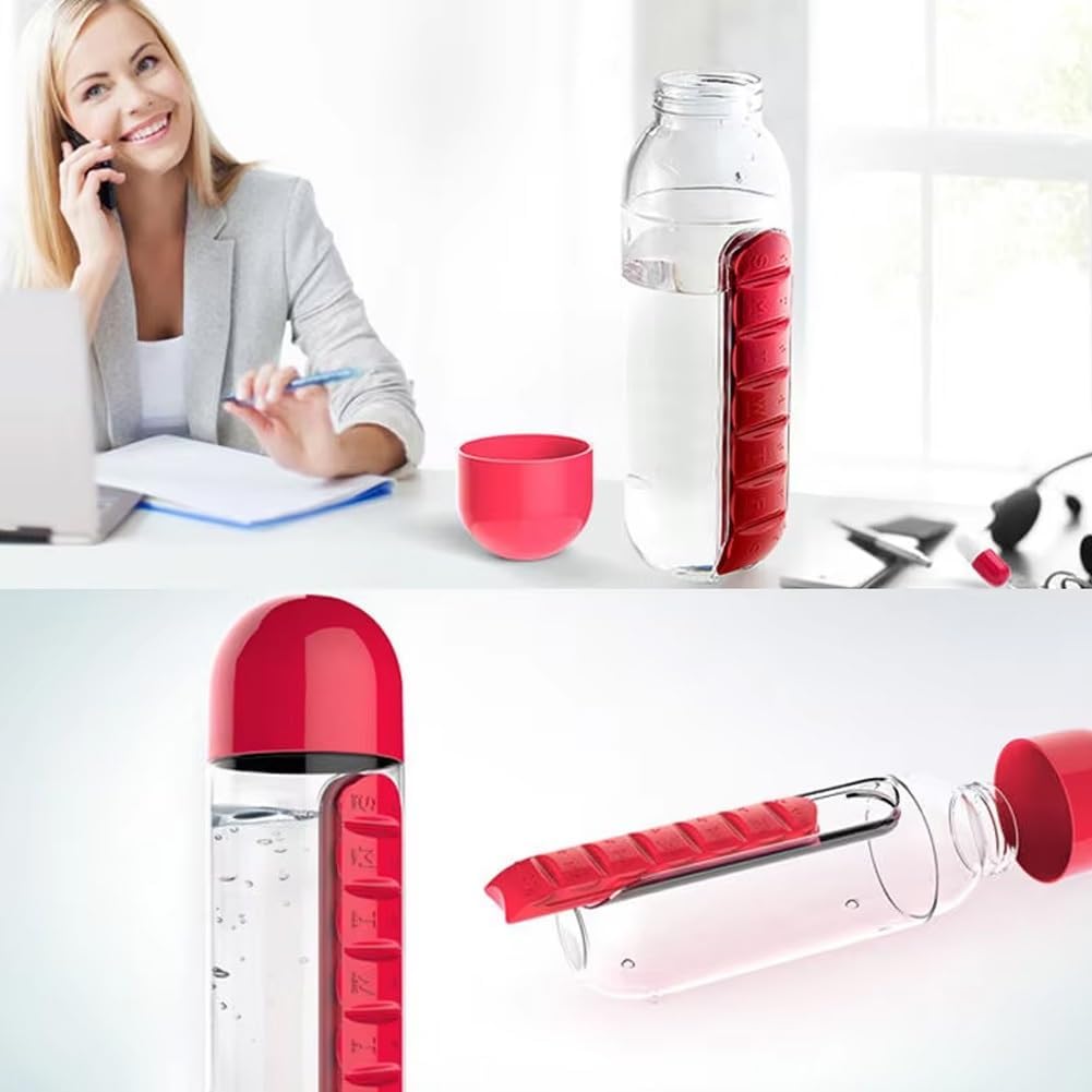 Travel Pill Bottle Organizer