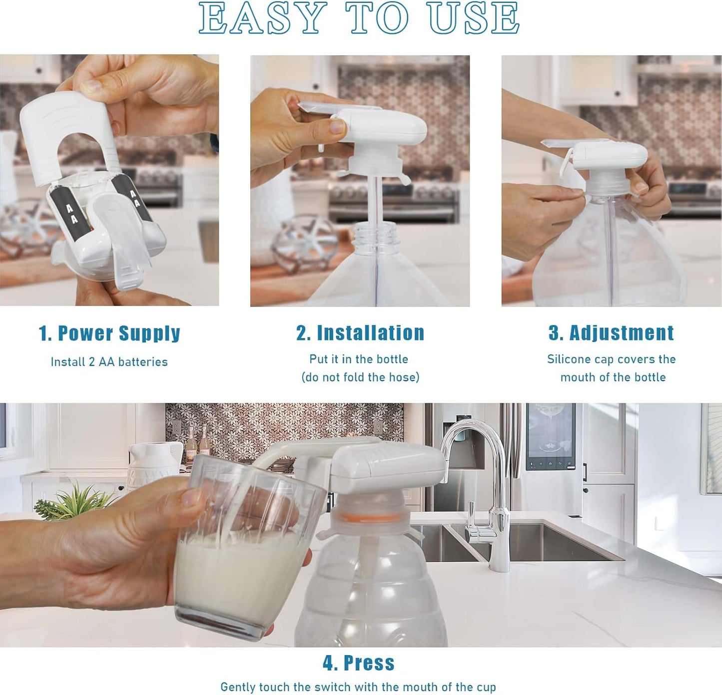Hands-Free Drink Dispenser