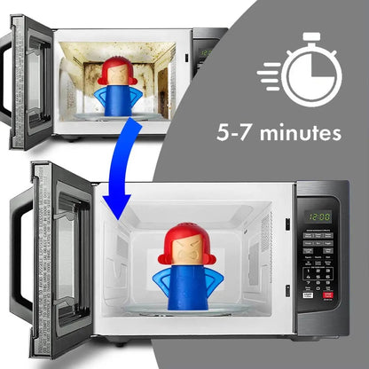 Microwave Cleaning  "Angry Mama"